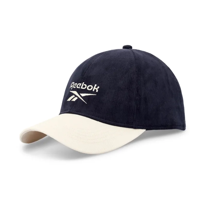 Reebok Corduroy Baseball Caps Unisex Light Coffee/Navy Blue/Burgundy-4
