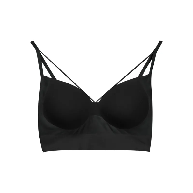 Red beans at home Women's Bras-8