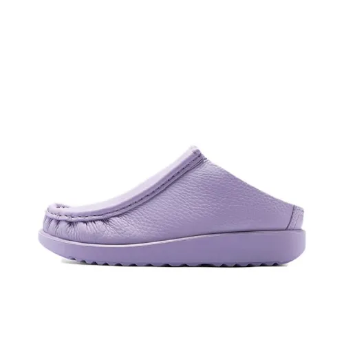 Ecco Low Top Casual Shoes Women's Purple