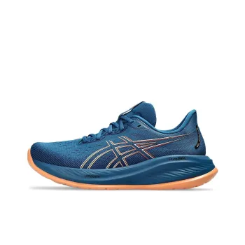 Asics Gel Cumulus 26 Cushioning, Slip Resistant, Abrasion Resistant, Breathable Low Top Running Shoes Men's Dark Blue