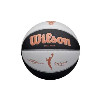 Wilson Synthetic Leather Basketball Black White Rose Gold Size 6 Training