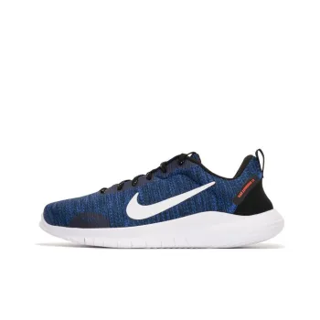 Nike Flex Experience RN 12 Durable Breathable Lightweight Low Top Casual Running Shoes Men's Navy Blue