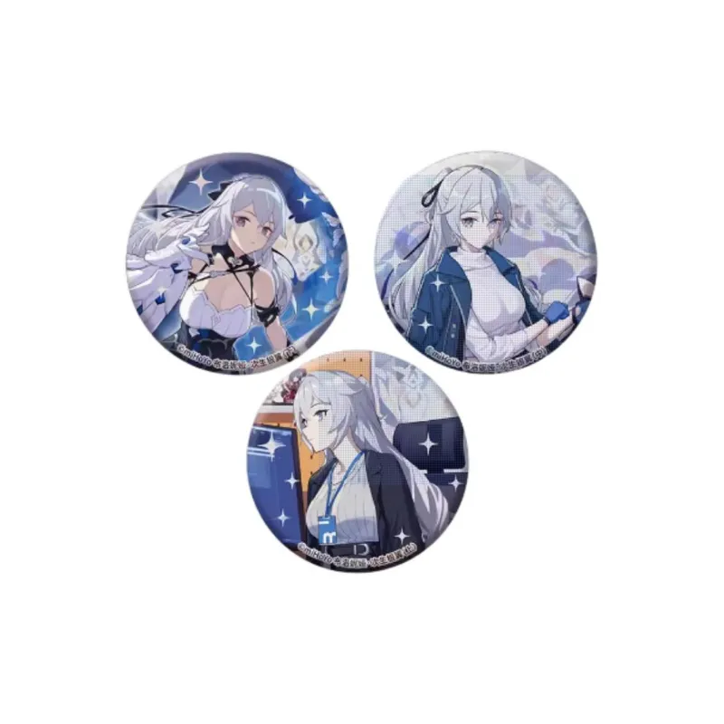 MIHOYO Honkai/Bronya X Honkai/Kiana, Honkai/Ayashiya Saint Seiya Collection Badges-9