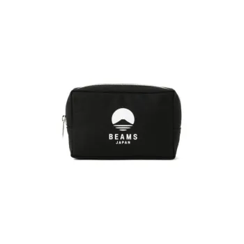 Beams × Evergreen Works Collaboration Cotton Storage Bag Unisex Black/Marine Blue/Orange