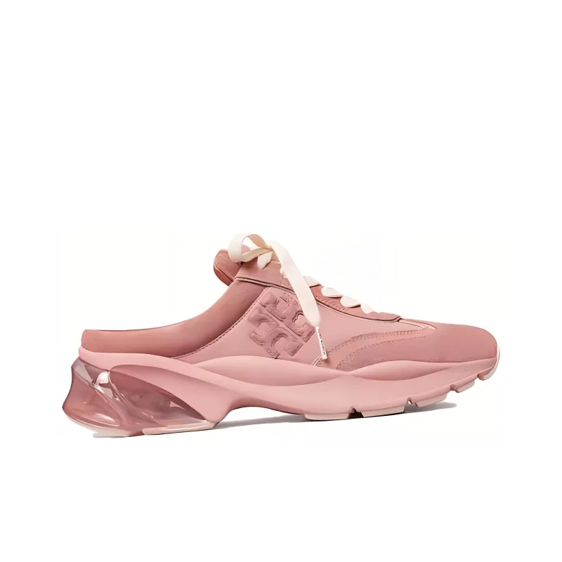 TORY BURCH Wrap-toe Slippers Women's Pink-2
