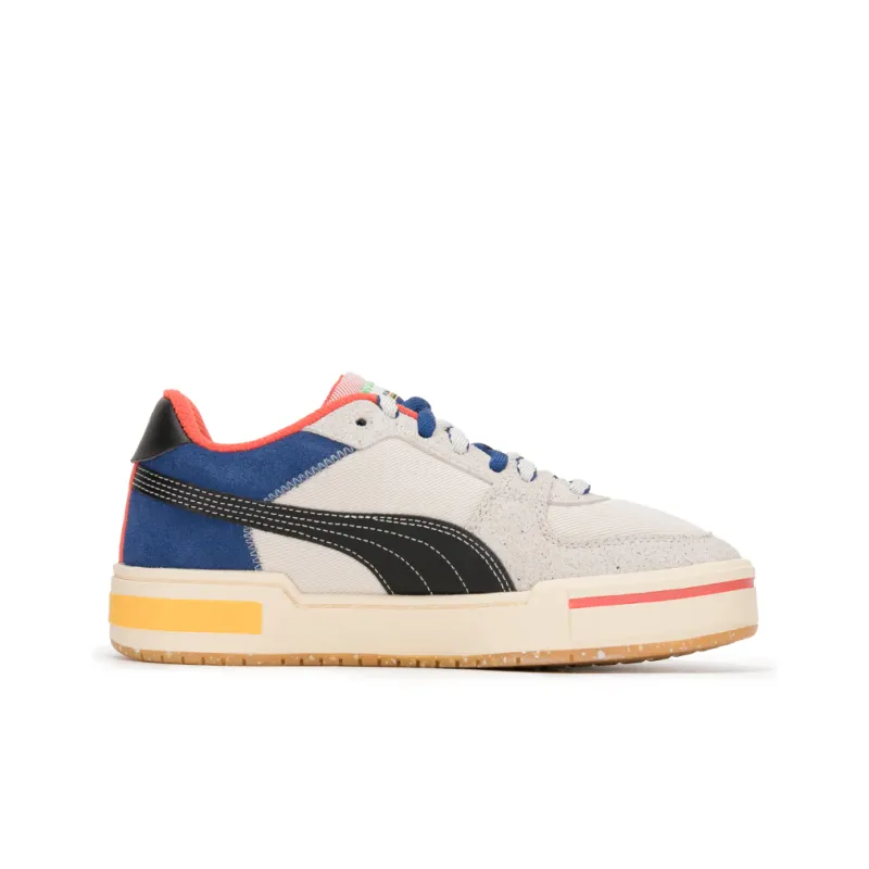 PUMA Ca Pro Anti Slip Wear Resistant Low Top Casual Shoes Unisex White Blue-1
