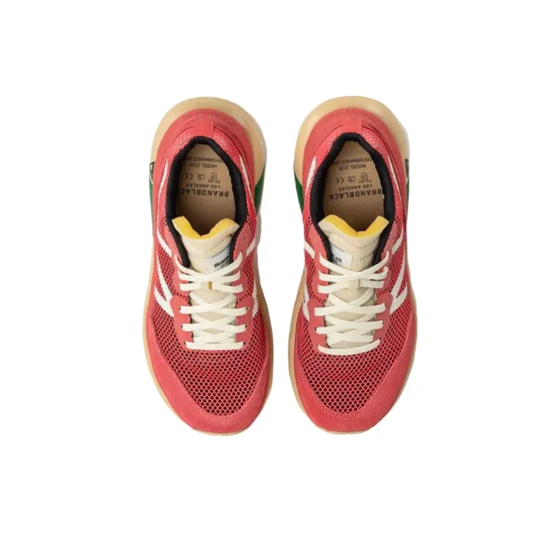Vibram x BRANDBLACK Running Shoes Women's Red Green-4