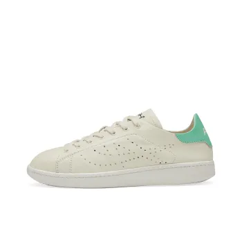 ASH Super Collection Low Top Skateboard Shoes Women's Beige White Green