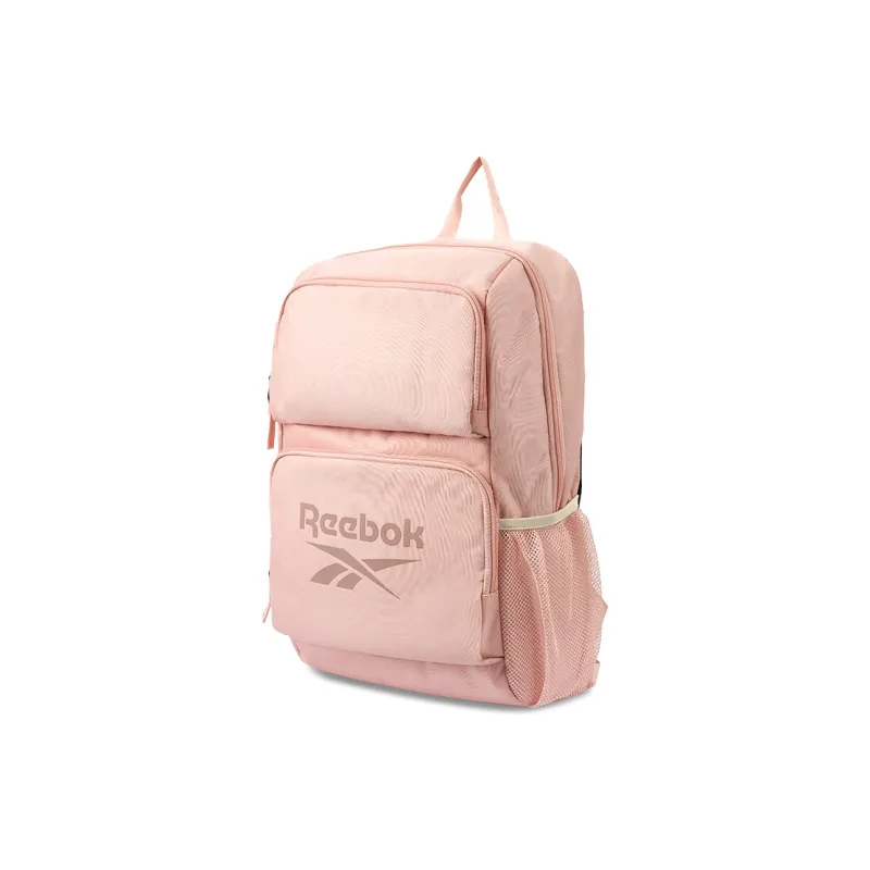 Reebok Fabric Computer Backpack Regular Unisex Light Gray/Navy Blue/Black/Light Pink/Ecru-13