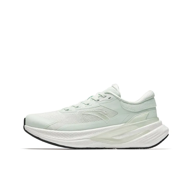 Anta Running Collection Durable Breathable Supportive Lightweight Low-Top Running Shoes Women's Light Dawn Green-0
