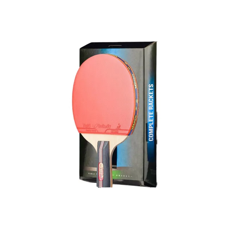 Butterfly Ping Pong Paddles Unisex All Wood Red-8