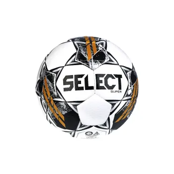 SELECT Size 5 Soccer PU Hand Stitched Soccer Ball Unisex White Black