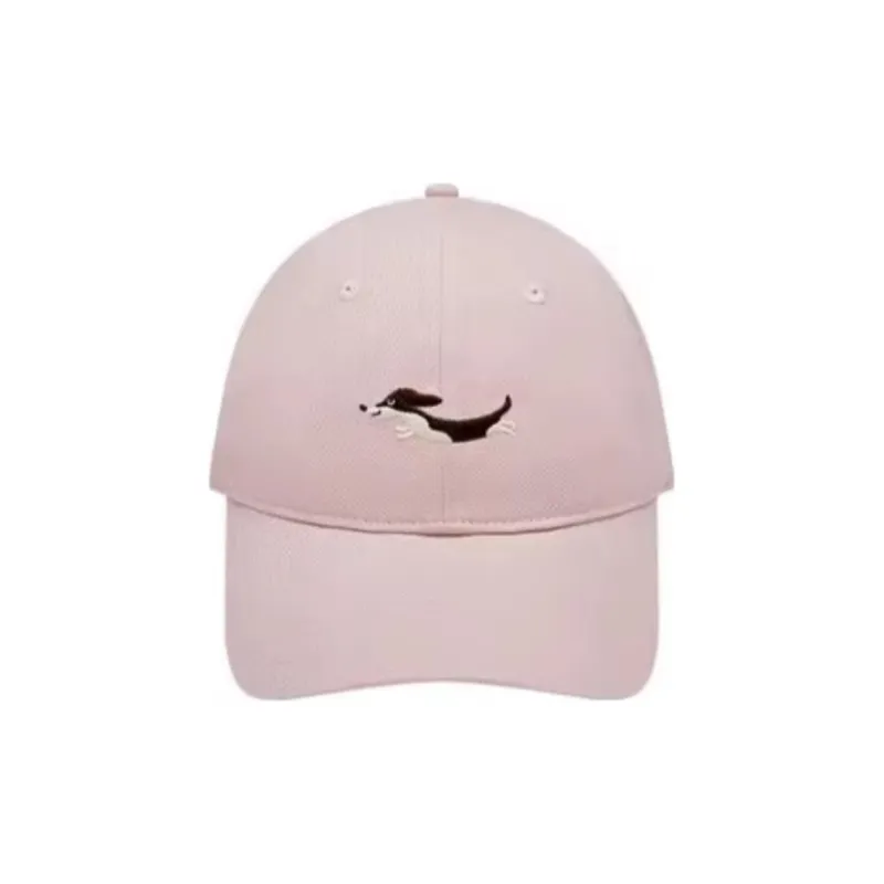 XTEP Cotton Baseball Caps Unisex Brown/Pink-4