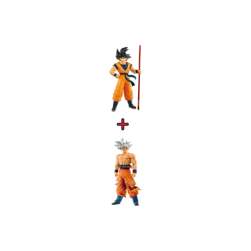 BANPRESTO Sun Wukong Glass Factory & Silver Hair Scale Figures 23CM 28CM Figure Set-1