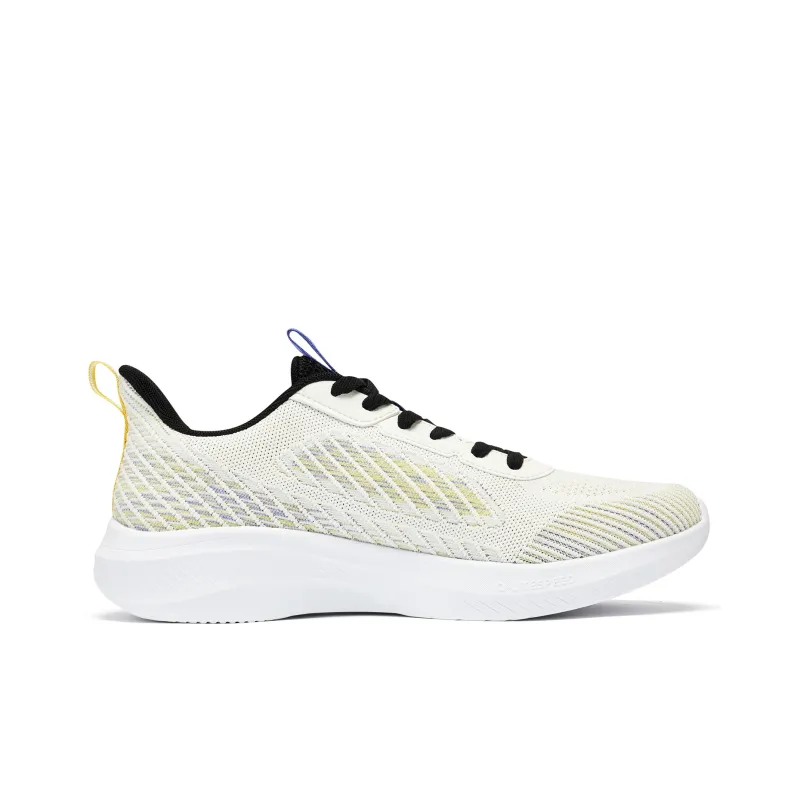 QIAODAN Durable Breathable Low Top Running Shoes Men's Yellow-1
