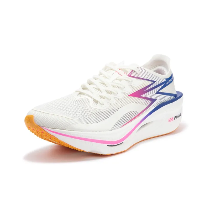 361° Fly Burn 3 Cushioning Anti-Slip Wear-Resistant Breathability Low-Top Running Shoes Unisex Fluorescent Blast Pink-1