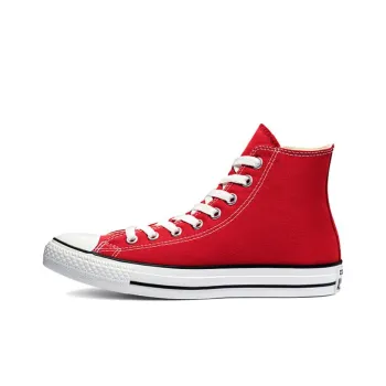 Converse Chuck Taylor All Star Anti Slip Wear Resistant High Top Canvas Shoes Unisex Red