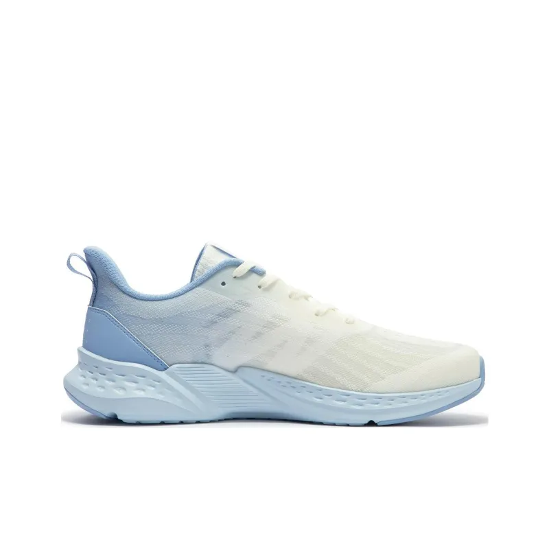 361° Cushioning, Slip Resistant, And Abrasion Resistant Low Top Casual Running Shoes Men's White Blue-1