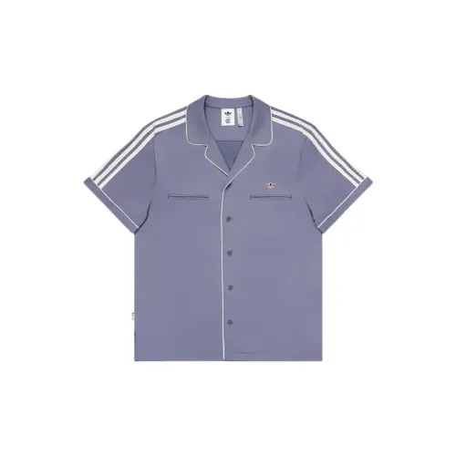 Adidas Originals X CLOT Co-brand Shirts Unisex Purple