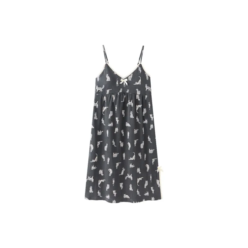 First Nightgown Women's Dark Gray-0