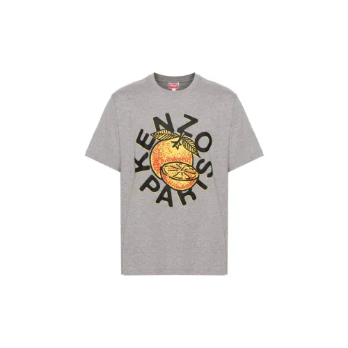 KENZO T-Shirts Men Heather Gray