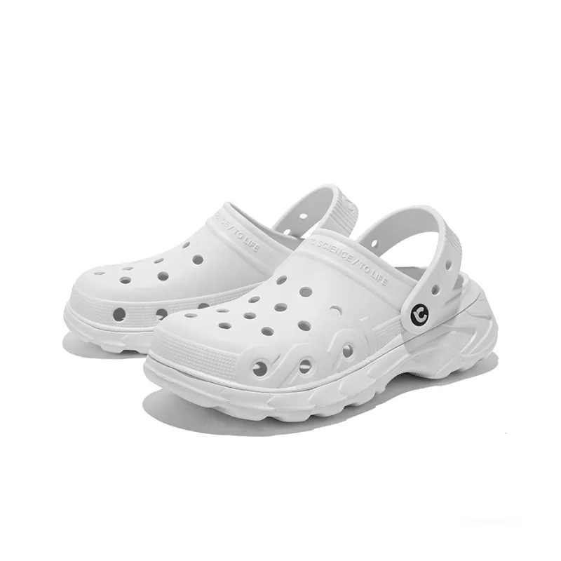 Cool Trend Series Clogs Men's Feather White-2