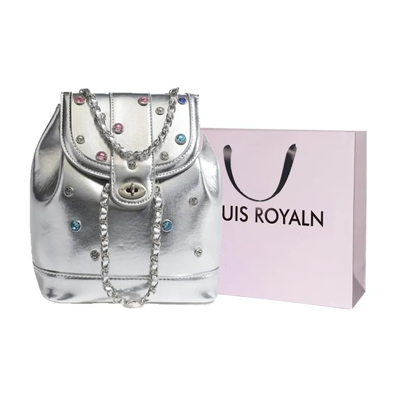 LOUIS ROYALN Pu Backpack Women's-0