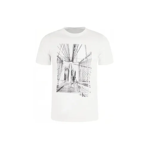 Calvin Klein T-Shirts Unisex White 540