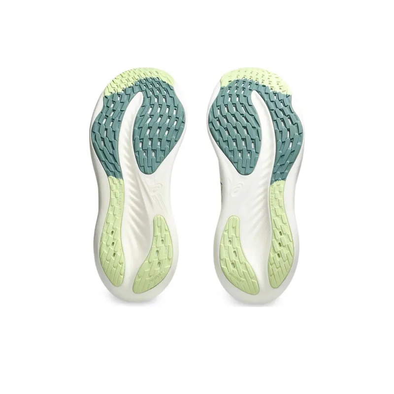 Asics GEL NIMBUS 26 Cushioning, Slip Resistant, Abrasion Resistant Support Low Top Training Running Shoes Men's White-4