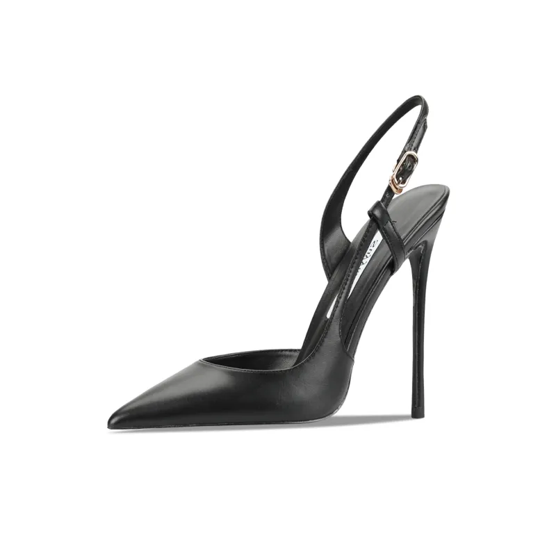 Suyymakk High Heels Strap Sandals Extremely High Women's Black-0