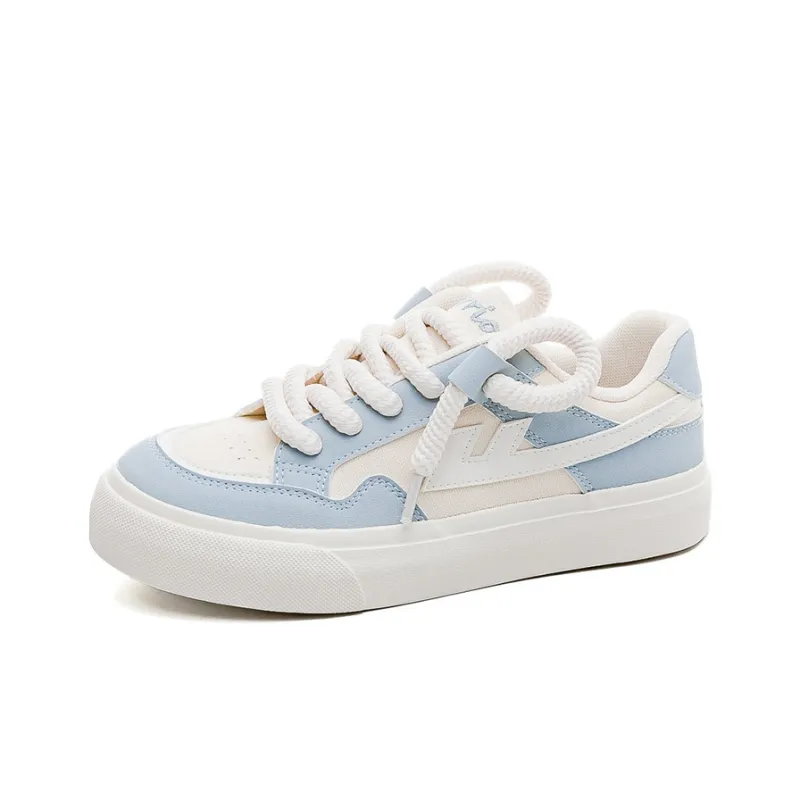 Warrior Warrior Lightweight And Breathable Low-Top Skateboard Shoes Women's Silver Pink Red-7