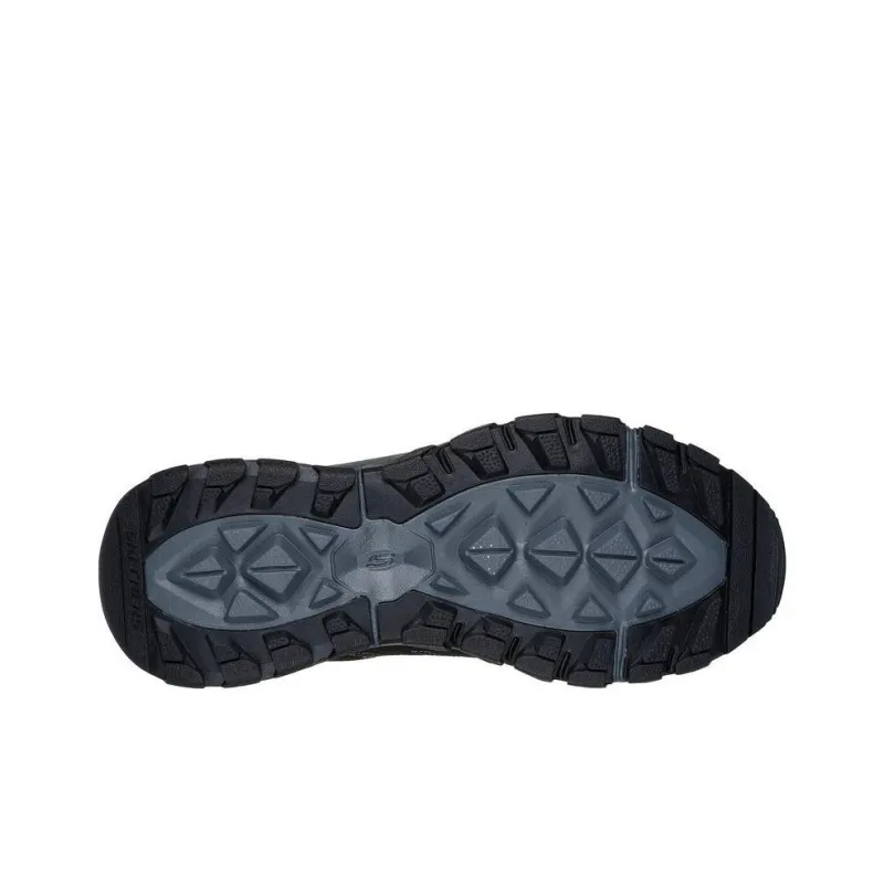 Skechers Cushioning And Breathable Low Top Running Shoes Men's Black-5