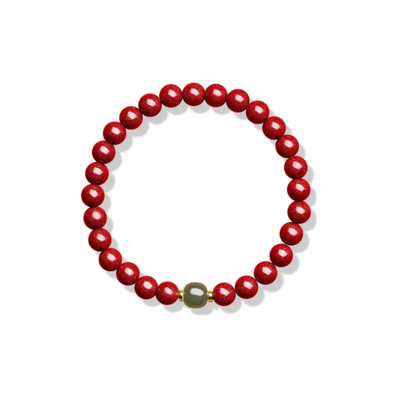 Moon Jewelry Cinnabar Bracelets Women's-2