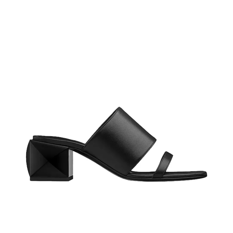 HERMES Cornelia Odor Resistant Slide Slippers Women's Black-1
