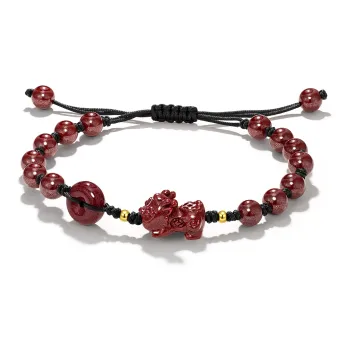 Moon Jewelry Cinnabar Bracelets Unisex