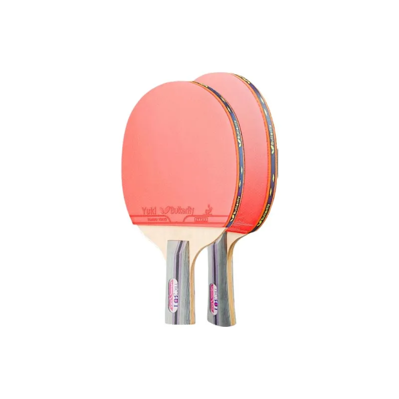 Butterfly Ping Pong Paddles Unisex All Wood Red-19