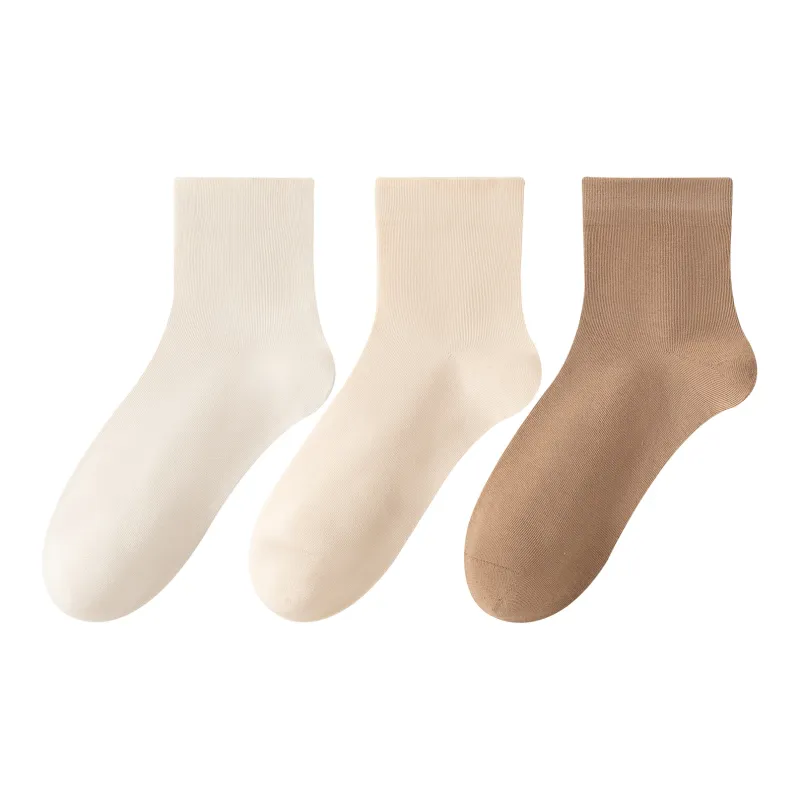 XXLLG Mid Calf Socks Women's 3 Pack-2