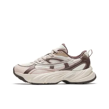 Anta Bear Shoes Height Increasing Lightweight Low Top Casual Shoes Women's Ivory White