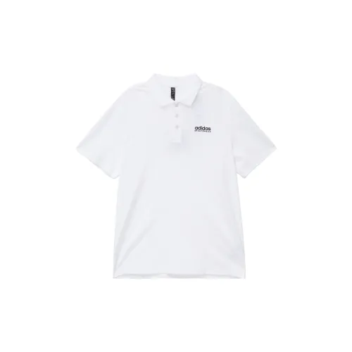 Adidas Polo Shirts Men White