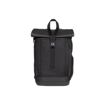 EASTPAK Polyester Backpack Medium Size Unisex Black