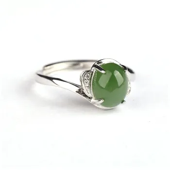 QICAIYUNNANZHUBAO Rings Jasper Women's