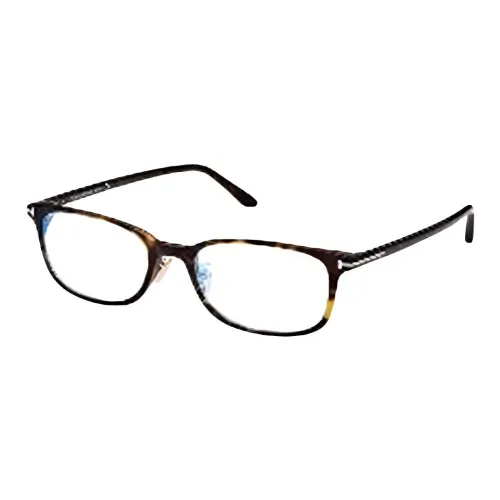 TOM FORD Rectangular Eyeglass Frames Unisex Tortoiseshell