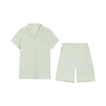 Red Beans At Home Pajama Set Women's