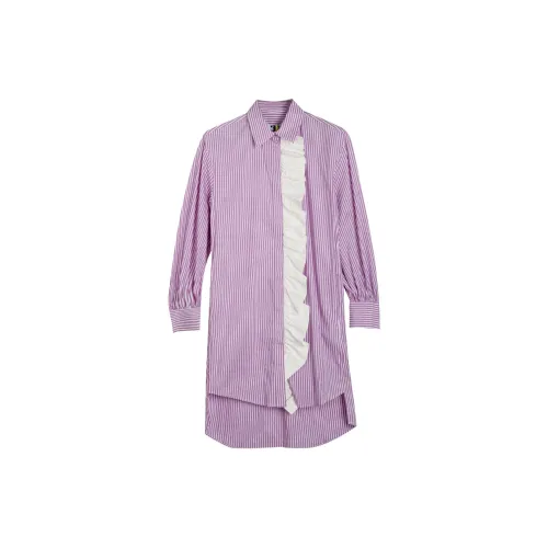 MSGM Long-Sleeved Dresses Women's Purple