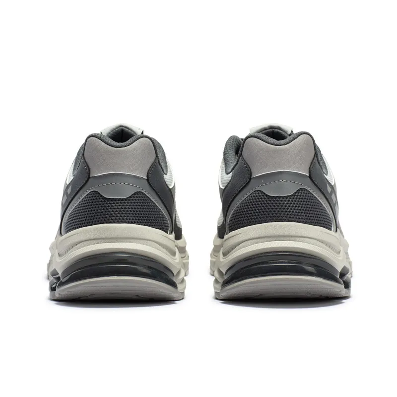 361° Wear resistant And Lightweight Low Top Casual Running Shoes Men's Gray-5