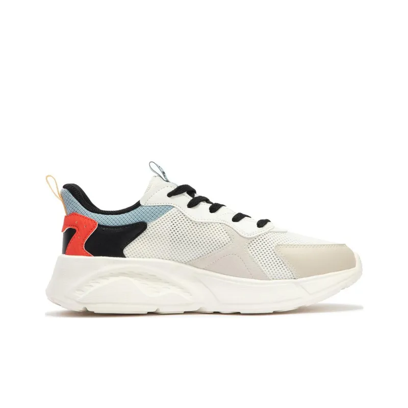 361° Cushioning Wear-Resistant Low-Top Casual Shoes Men's White Blue-1