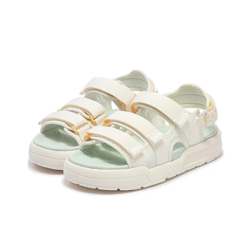 361° Beach Sandals Women's White Yellow-3