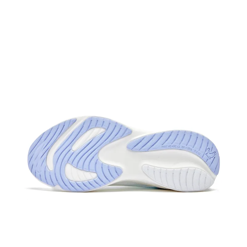 QIAODAN Sigh 5.0 Breathable And Lightweight Low Top Running Shoes Women's White Purple-4
