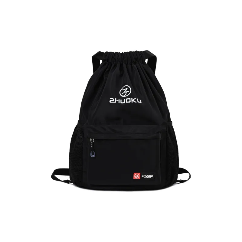 TINYAT Oxford Nylon Backpack Large Size Unisex Black/Gray/Khaki/Green-5
