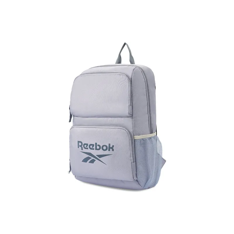 Reebok Fabric Computer Backpack Regular Unisex Light Gray/Navy Blue/Black/Light Pink/Ecru-1